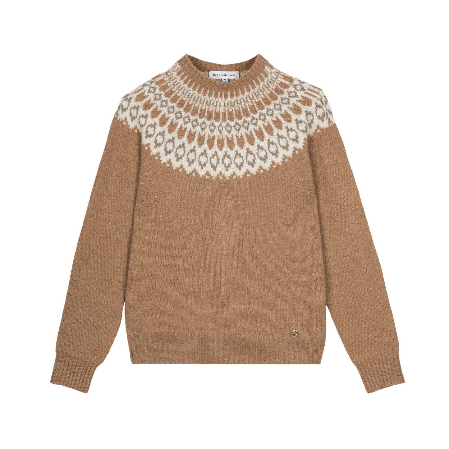 Martina camel cashmere sweater