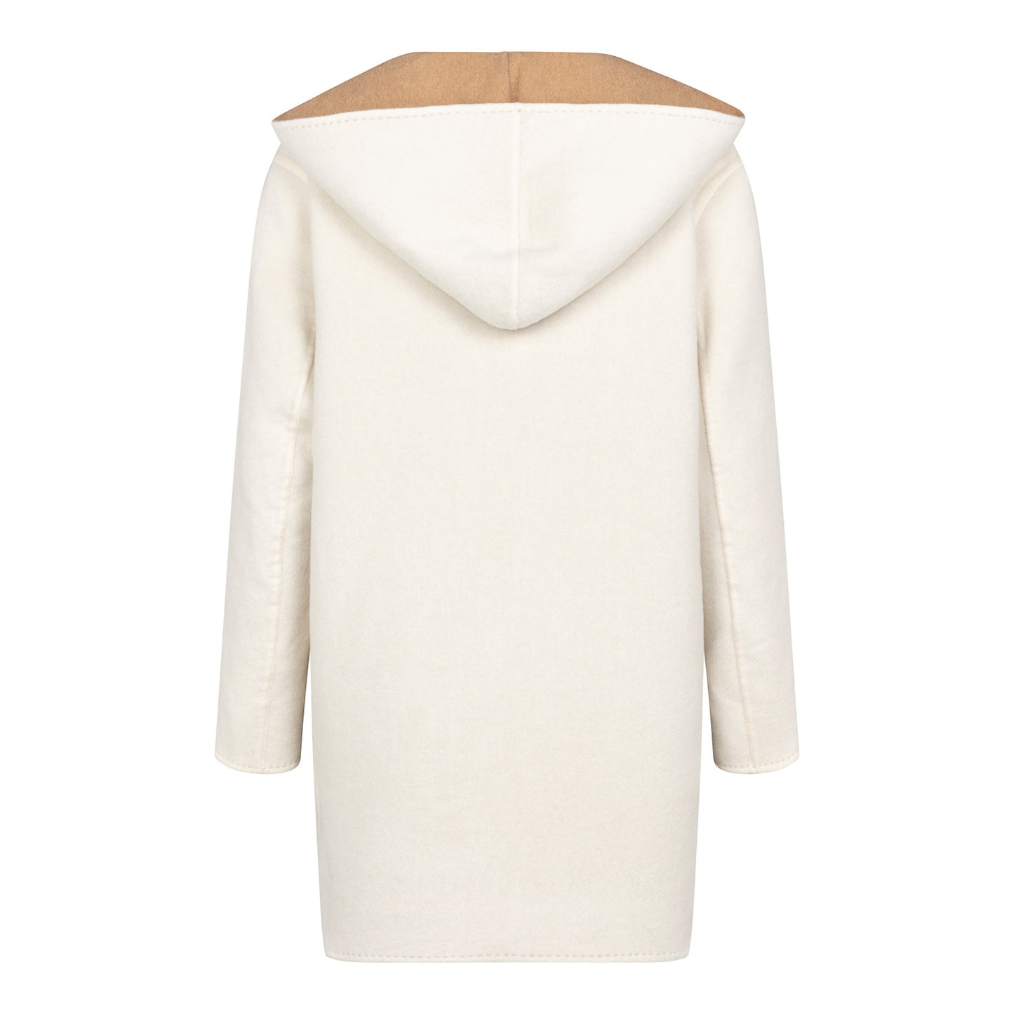 Reversible cashmere coat