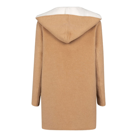 Reversible cashmere coat