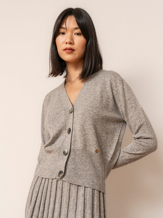 Paris gray cardigan