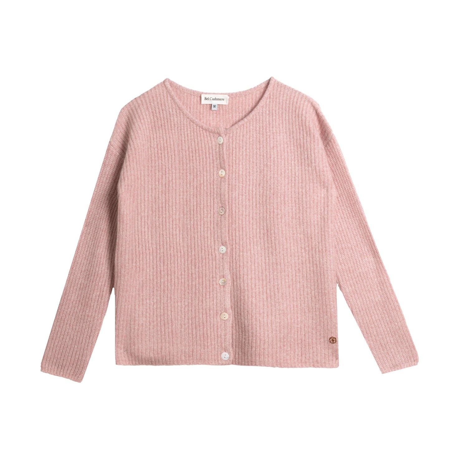 Camille – Strickjacke in Rosa-Jaspis