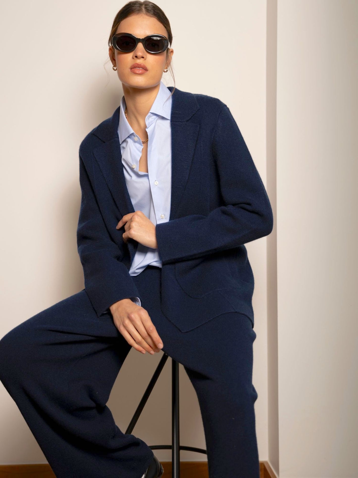 Blazer Paola de punto