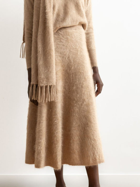 Madison cashmere skirt