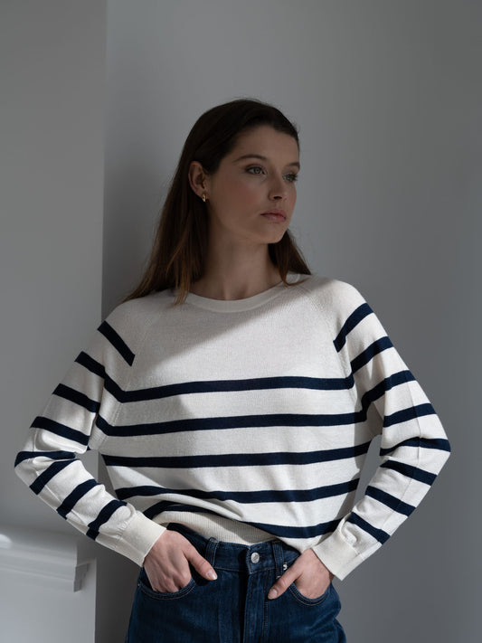 Gestreiftes Chelsea-Pullover