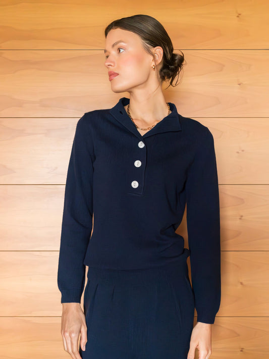 Emi navy sweater