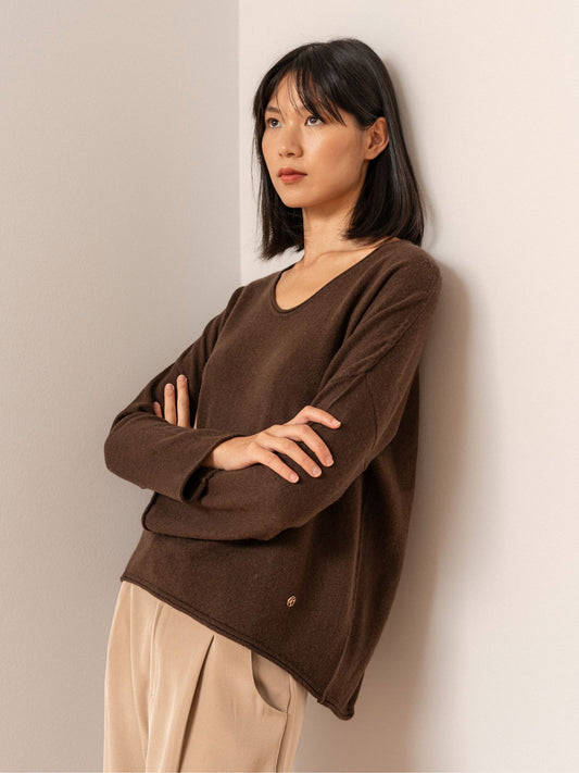 Anais brown sweater