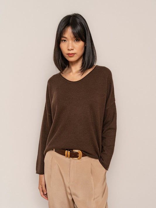 Anais brown sweater