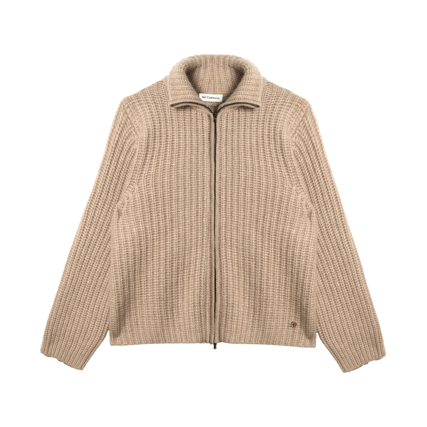 Nicole beige Kaschmir-Cardigan