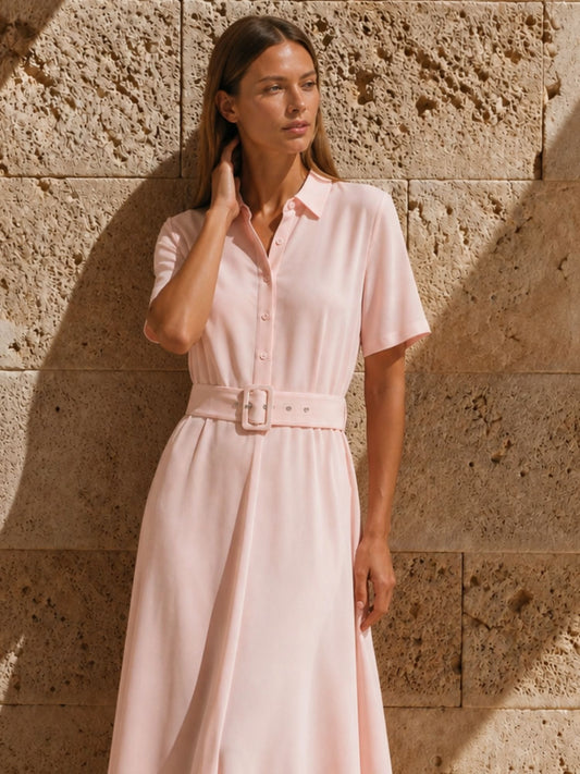 Rosa Monaco-Kleid