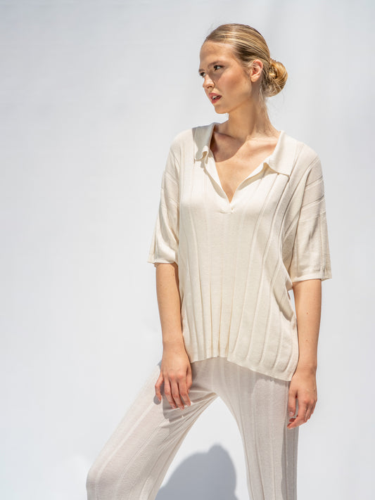 Bianca ecru sweater