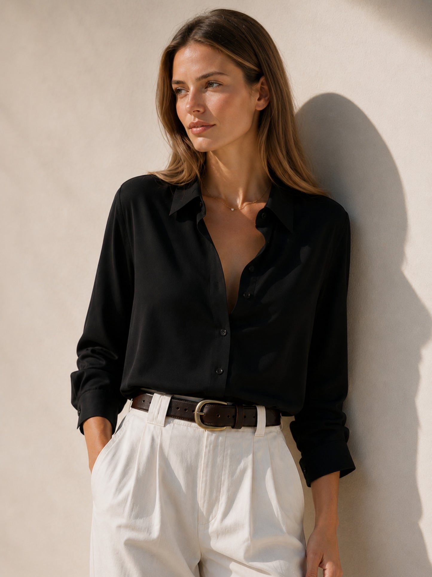 Bluse Bianca – Schwarz