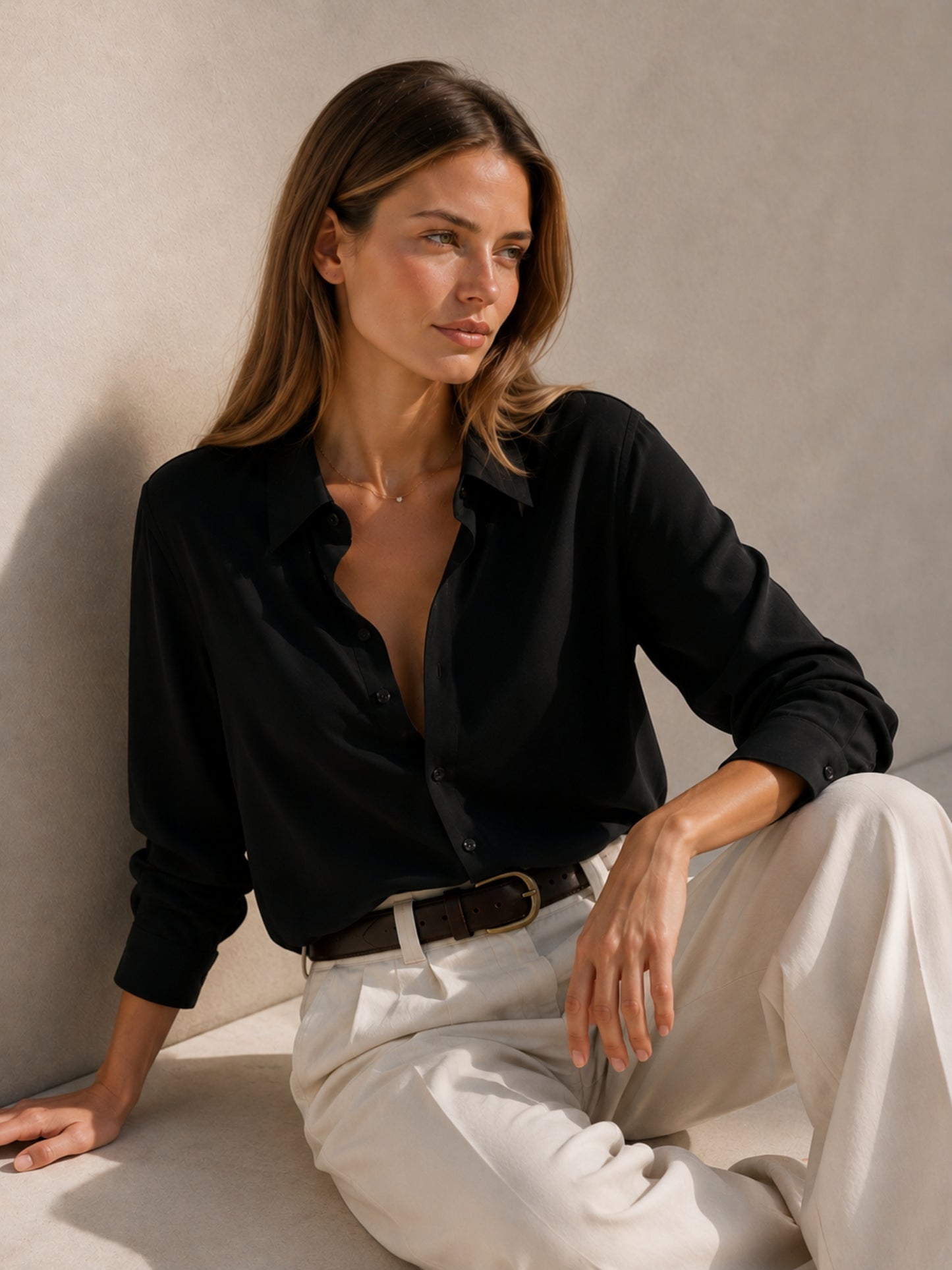Bluse Bianca – Schwarz