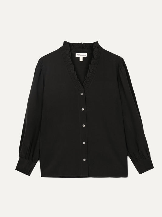 Lauren schwarze Bluse