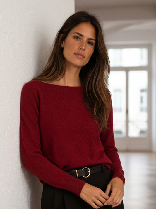 jersey Claudia burdeos