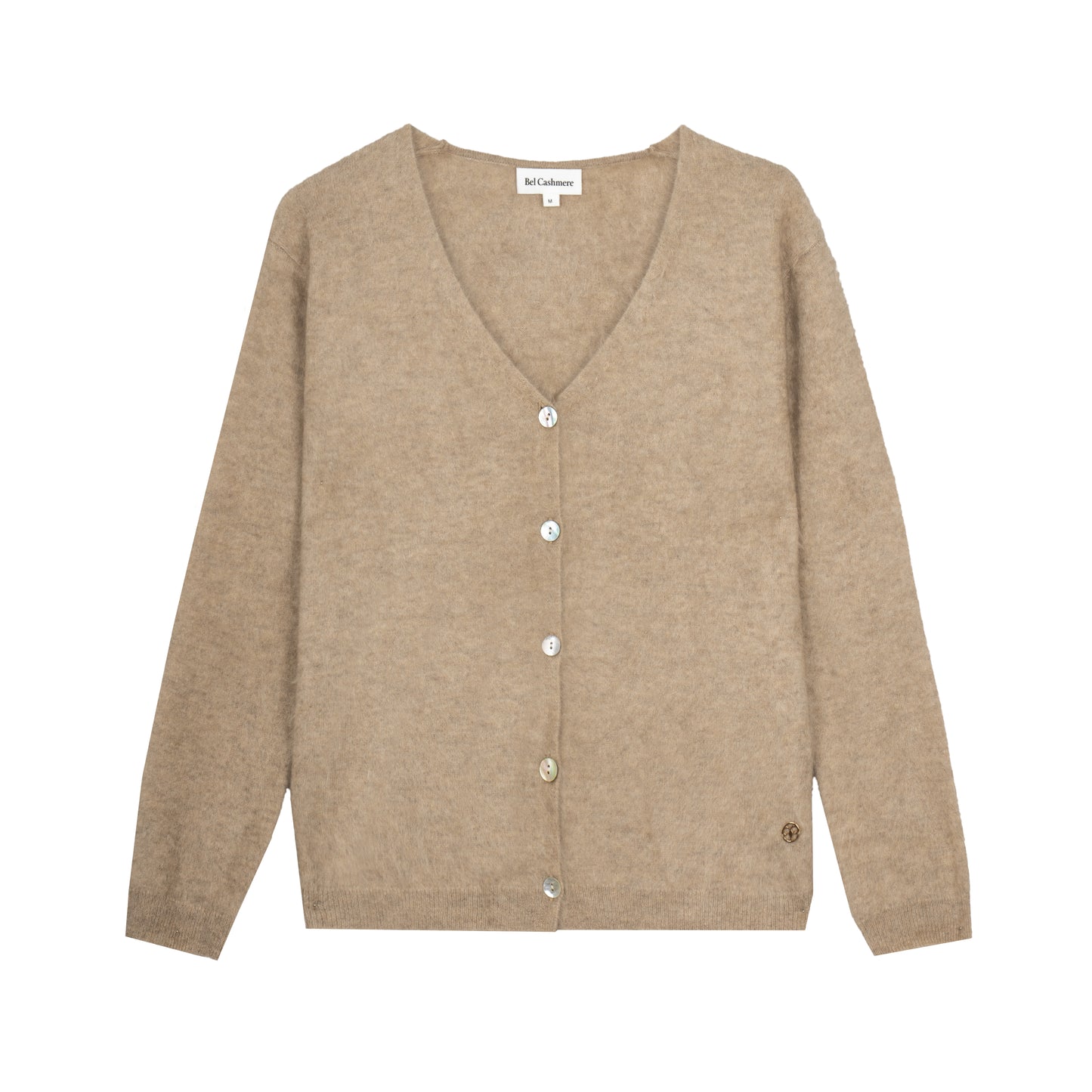Amy cardigan in brushed cashmere
