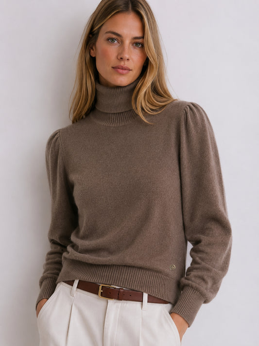 Daniella Pullover – Taupe