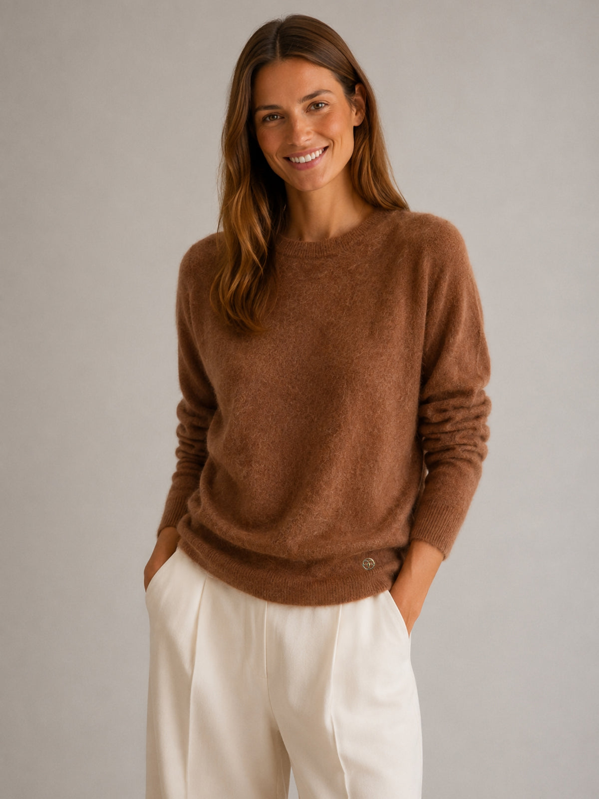 Dona Pullover – Karamell