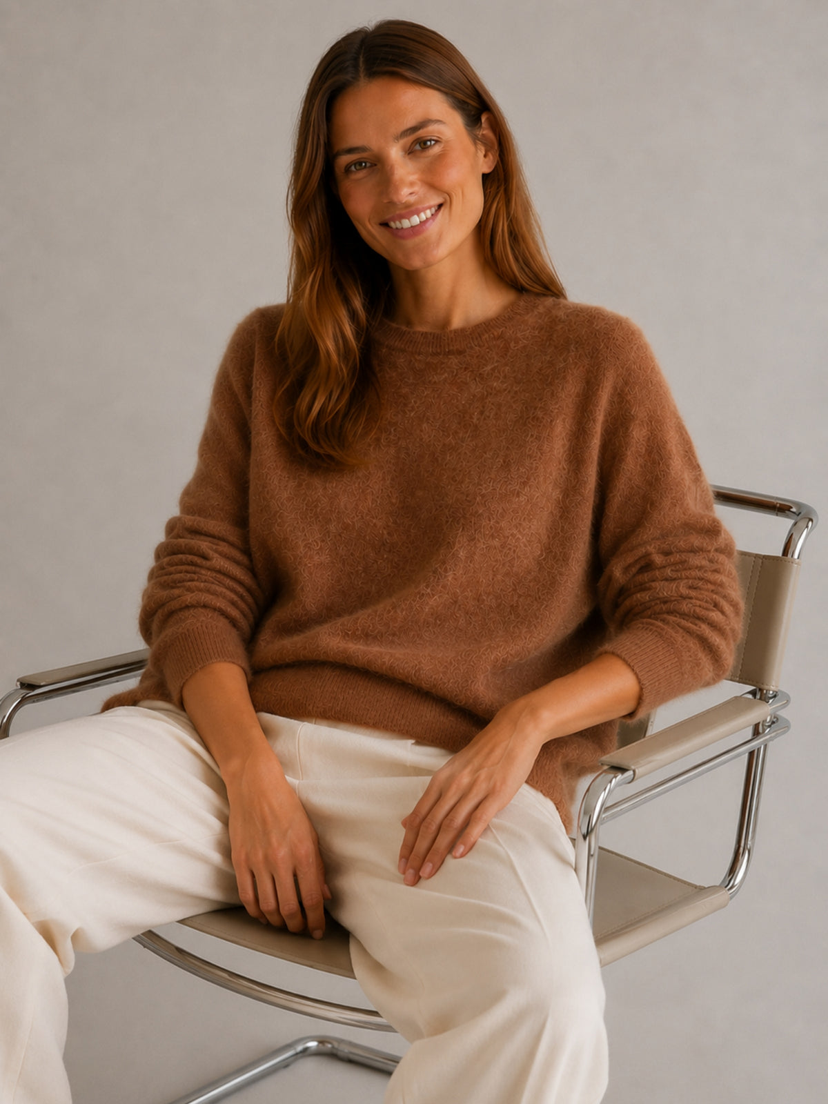 Dona Pullover – Karamell