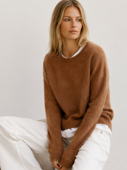 Dona Pullover – Karamell