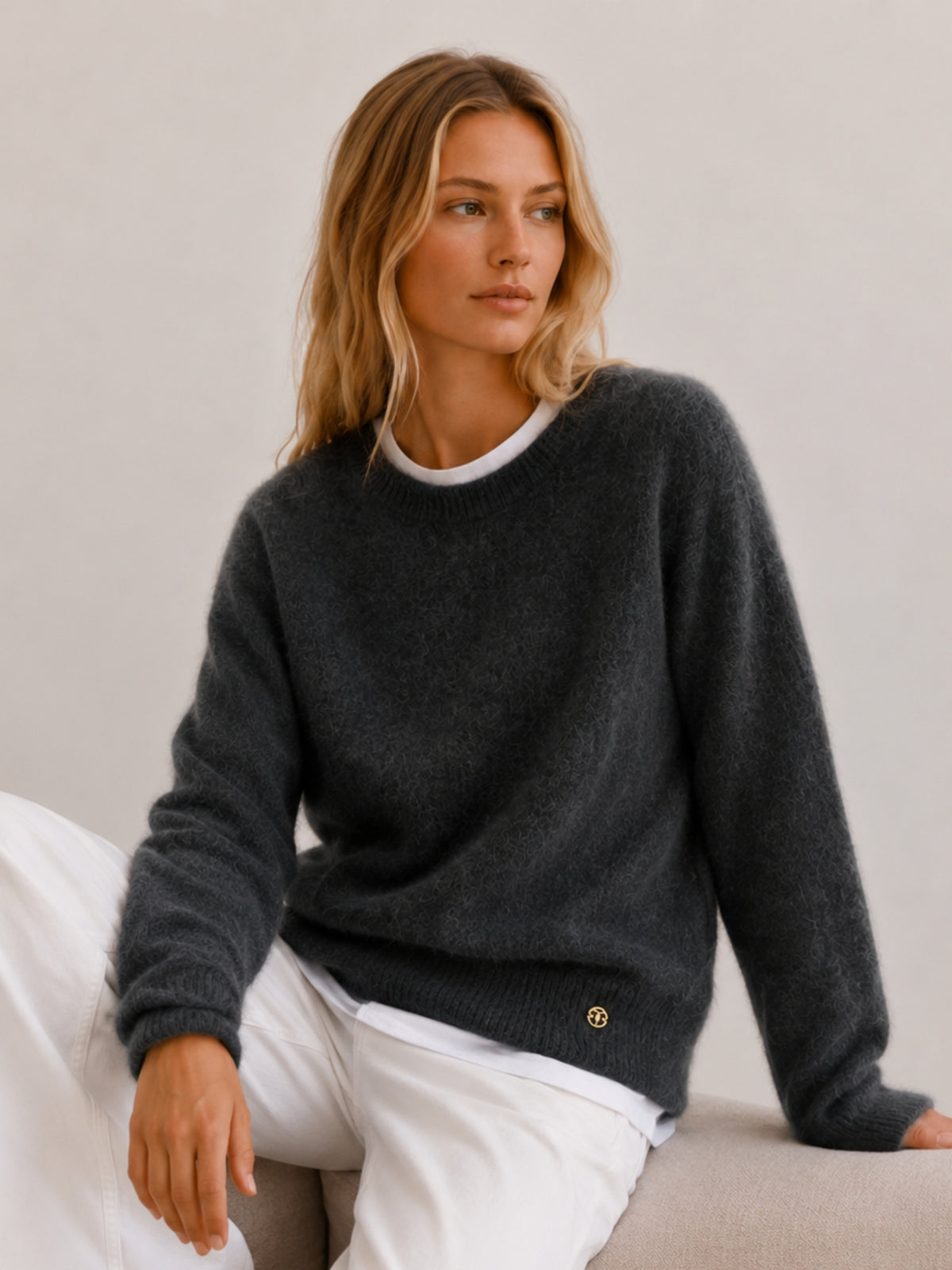 Dona Pullover – Anthrazit
