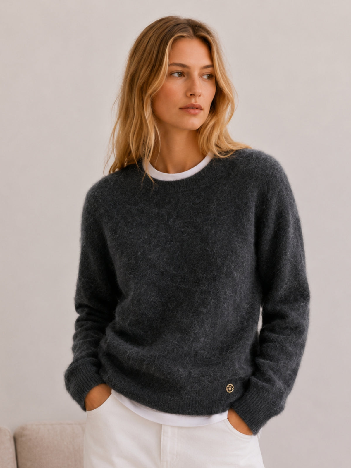 Dona Pullover – Anthrazit