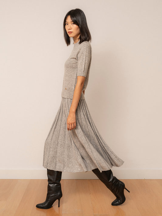 Falda Julietta gris