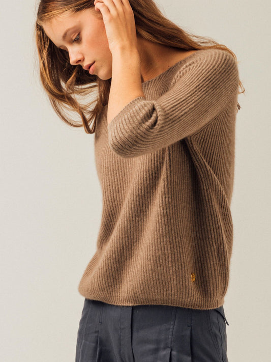 Lucie organic cashmere sweater