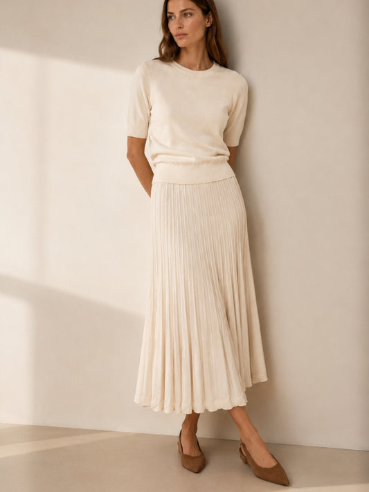 Julietta skirt ivory