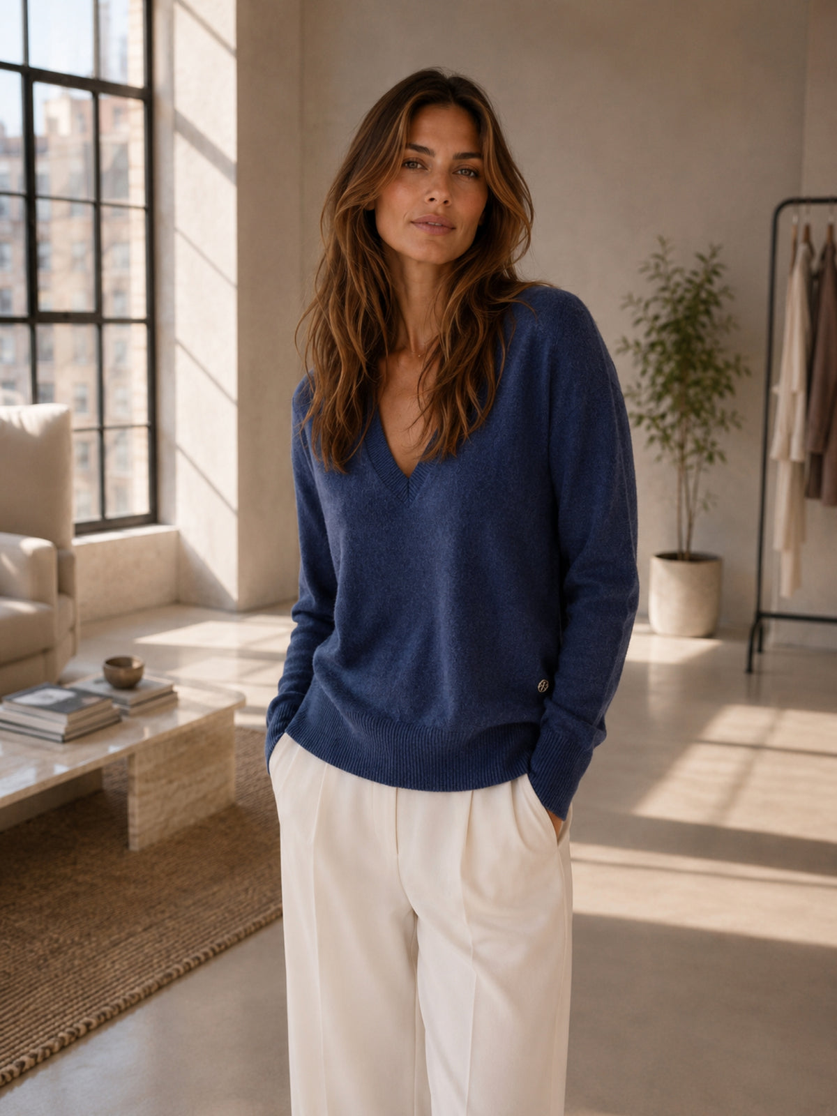 Pullover Mila blau