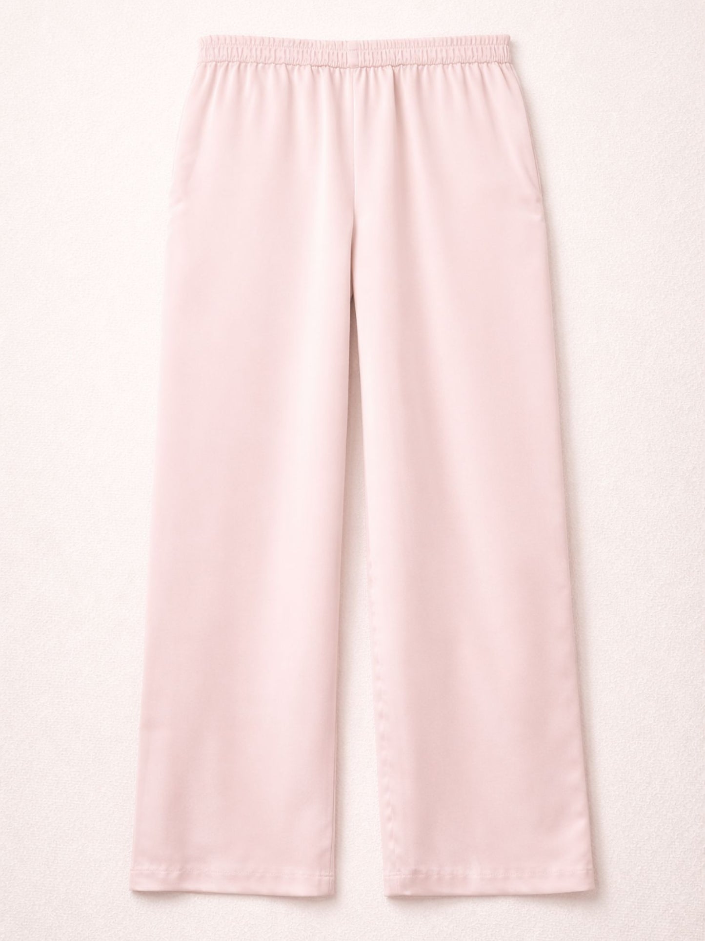 Rosafarbene Seidenhose Jane