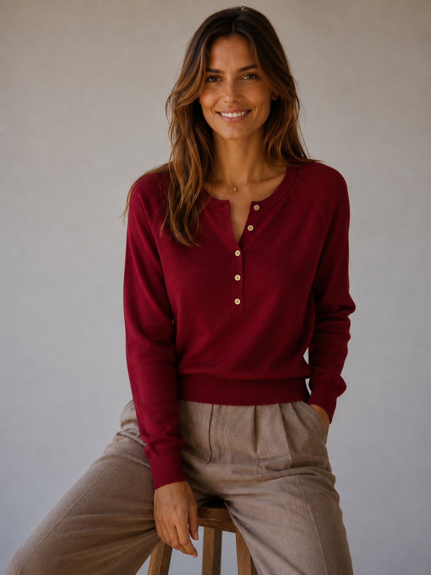 Pullover Paula – Bordeaux