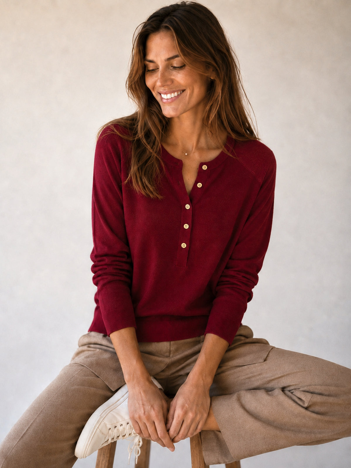 Pullover Paula – Bordeaux