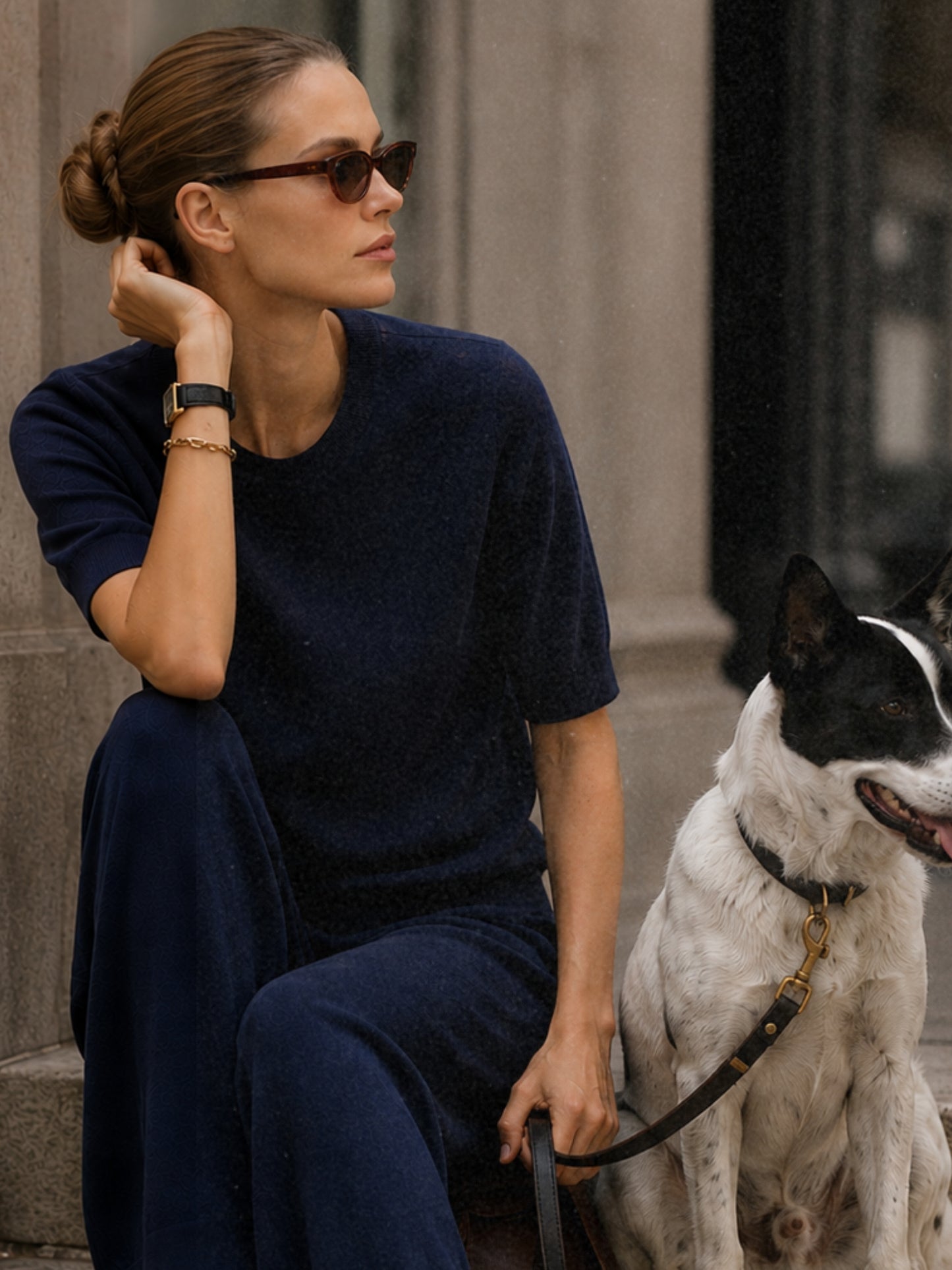 Pullover Roma – Navy blue