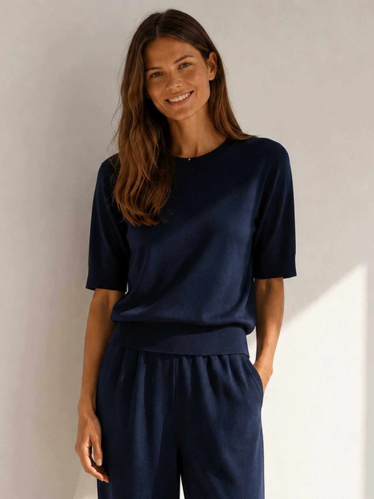 Pullover Roma – Navy blue