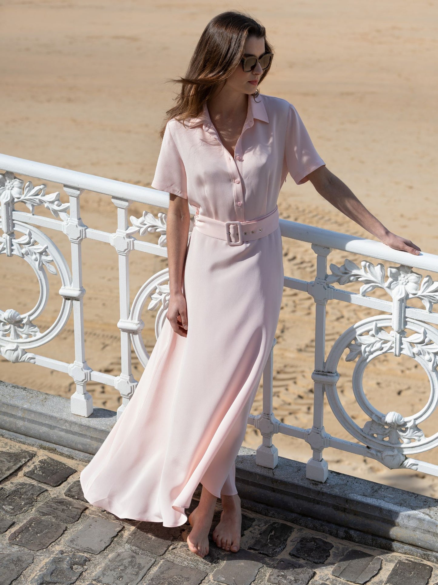 Rosa Monaco-Kleid
