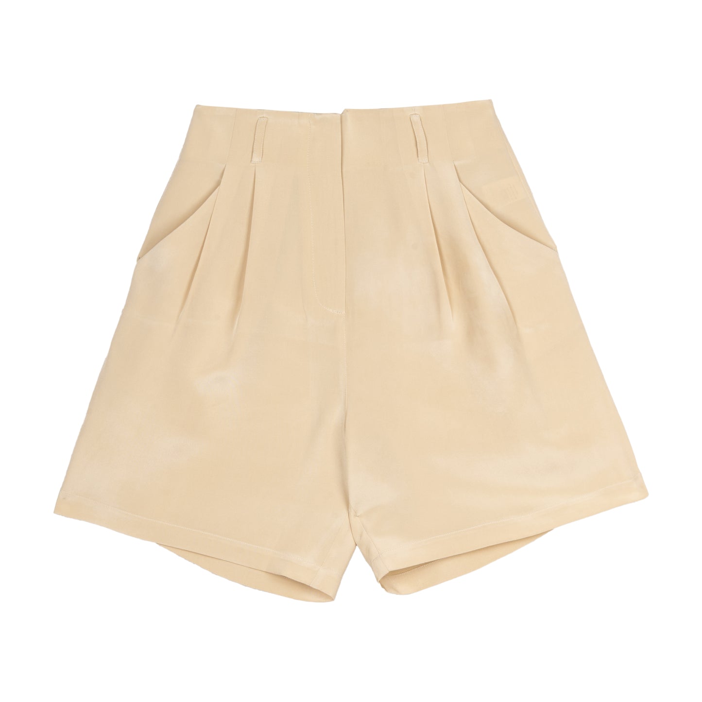 Bermudashorts aus Vivienne-Seide