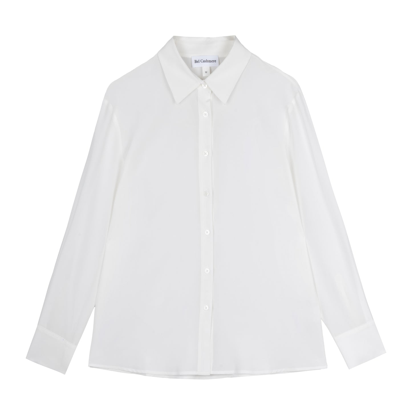 Blusa Bianca de seda cruda
