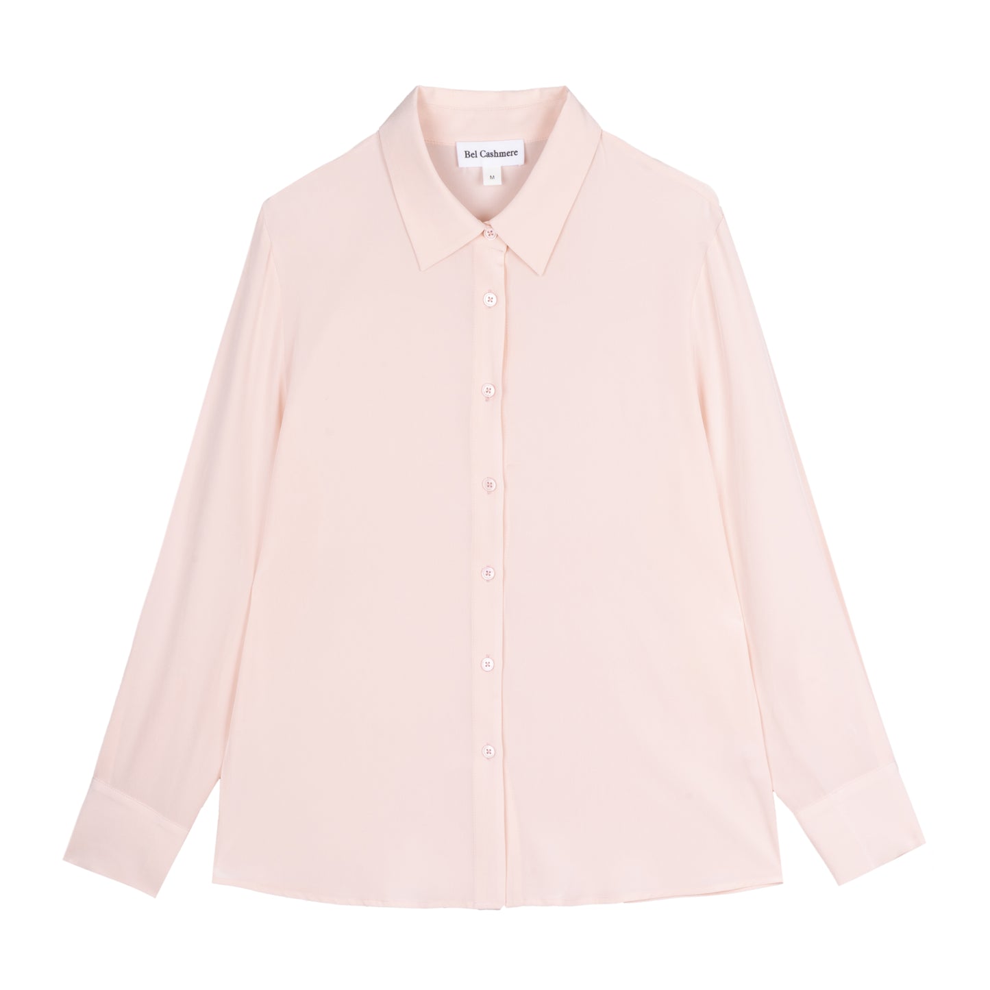 Blusa Bianca de seda rosa
