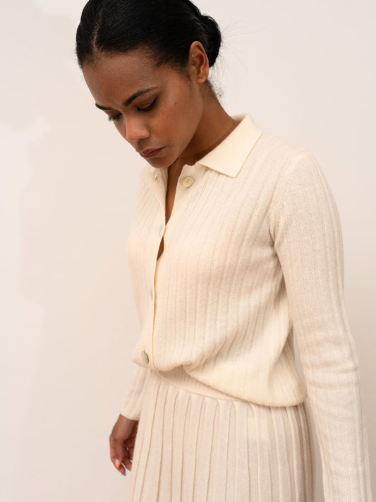 Margot ecru cardigan