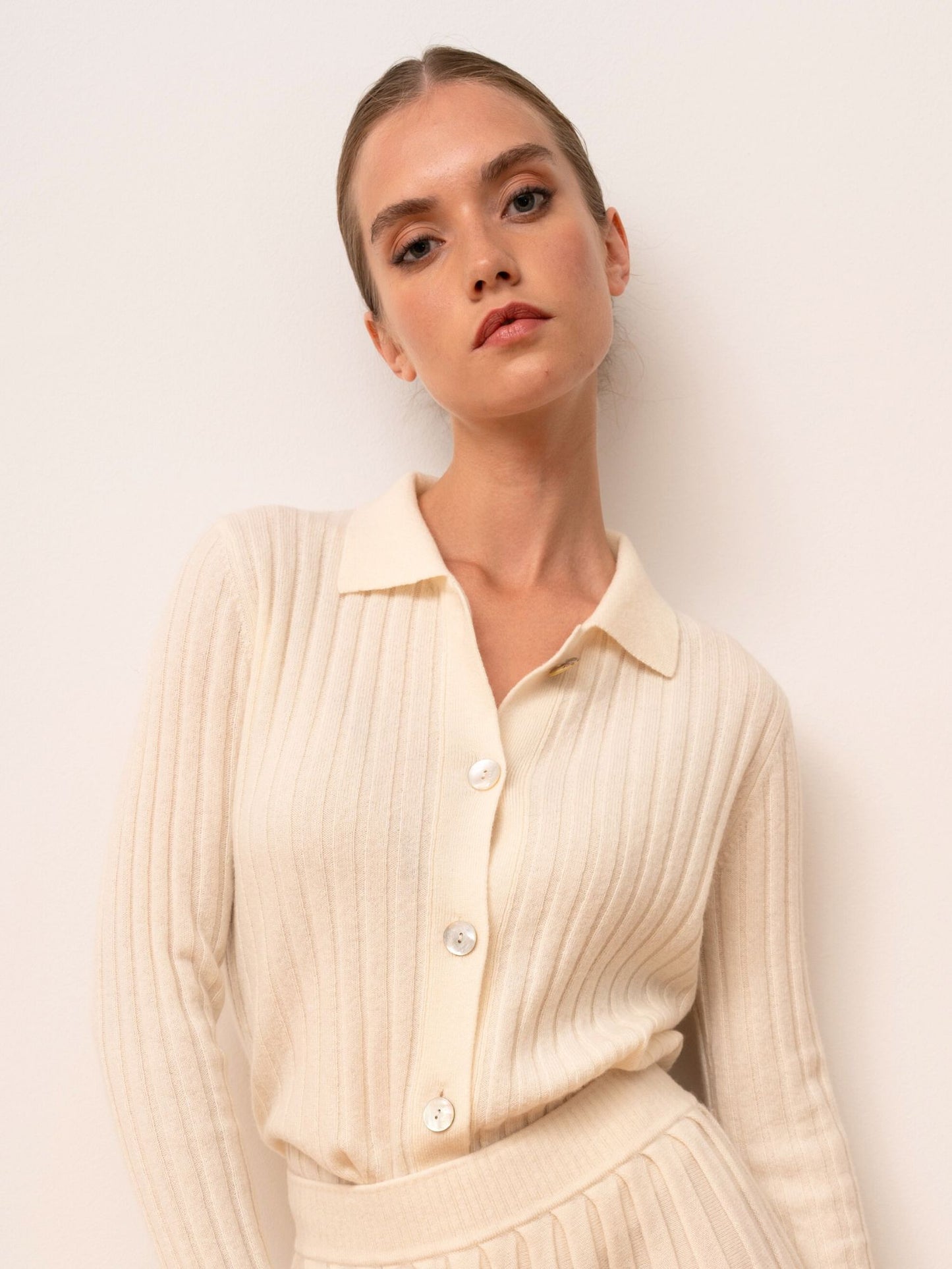 Margot ecru cardigan