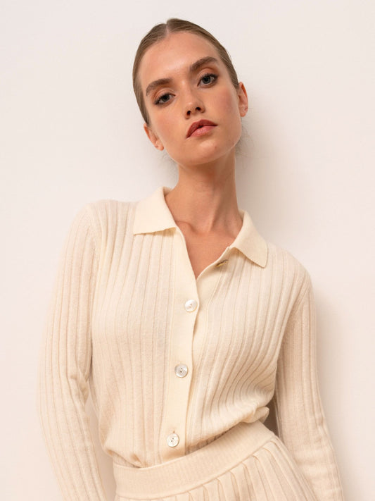 Margot ecru cardigan