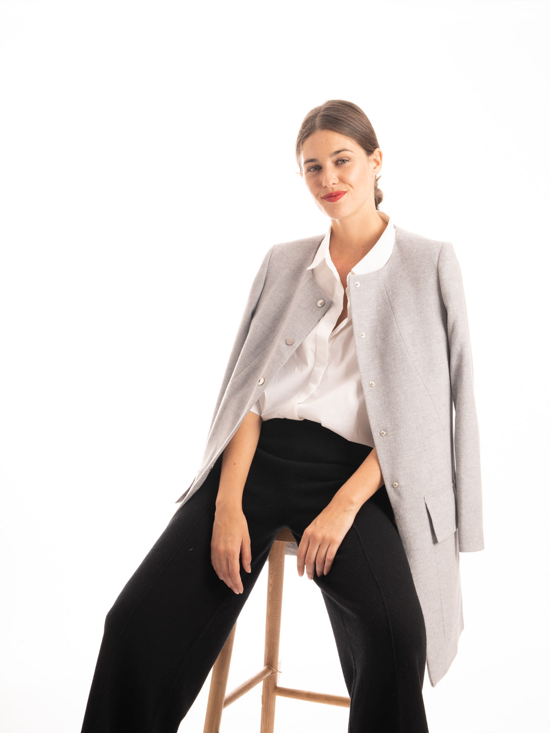 Jackie cashmere coat