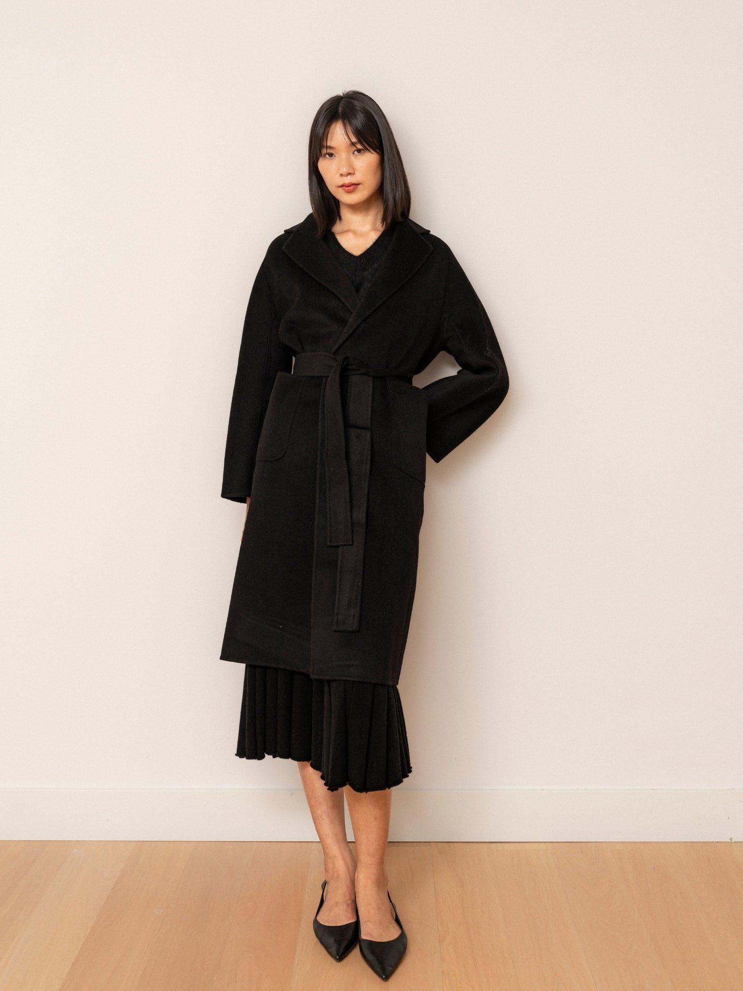 Angela cashmere coat