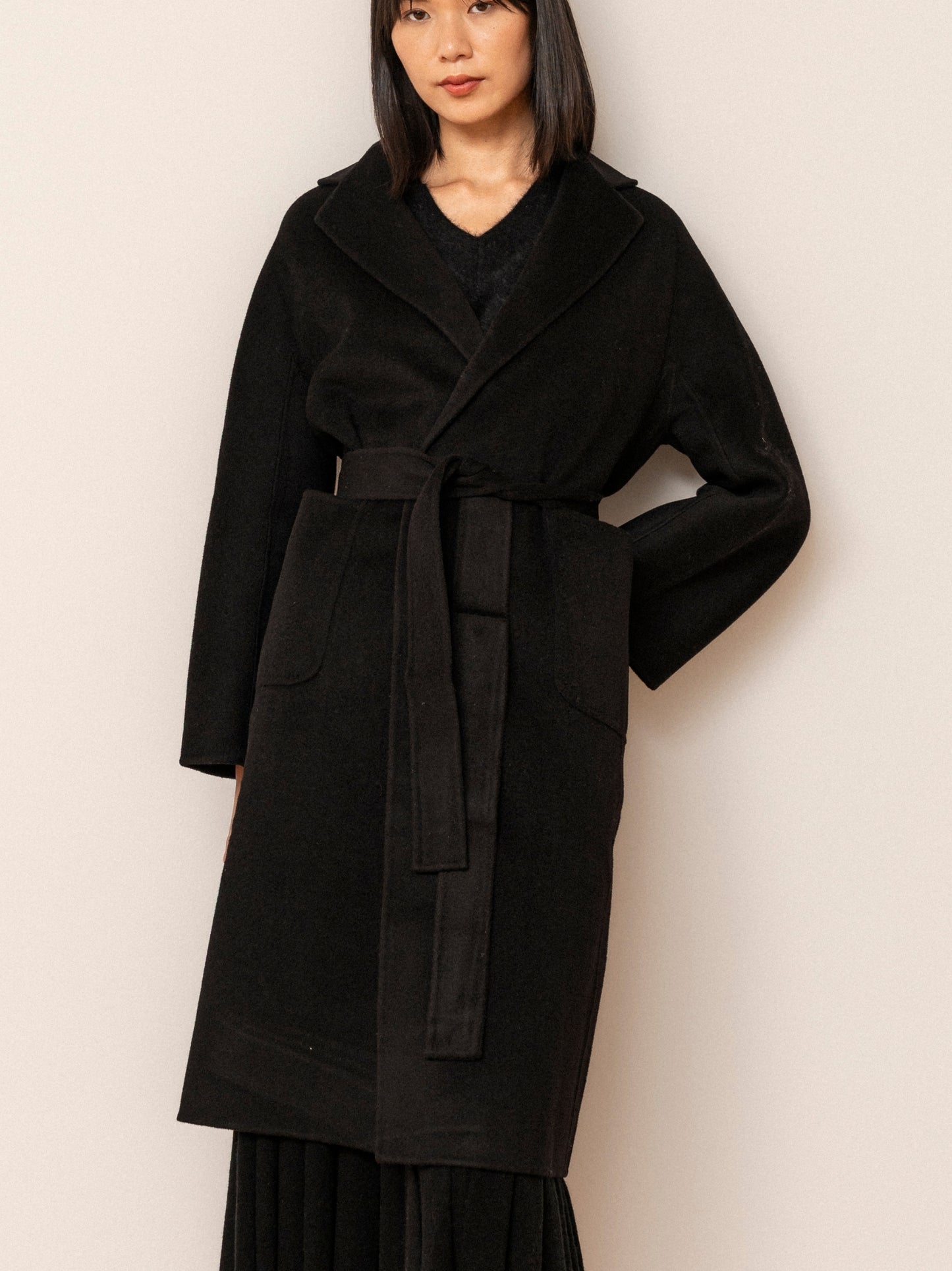 Angela cashmere coat