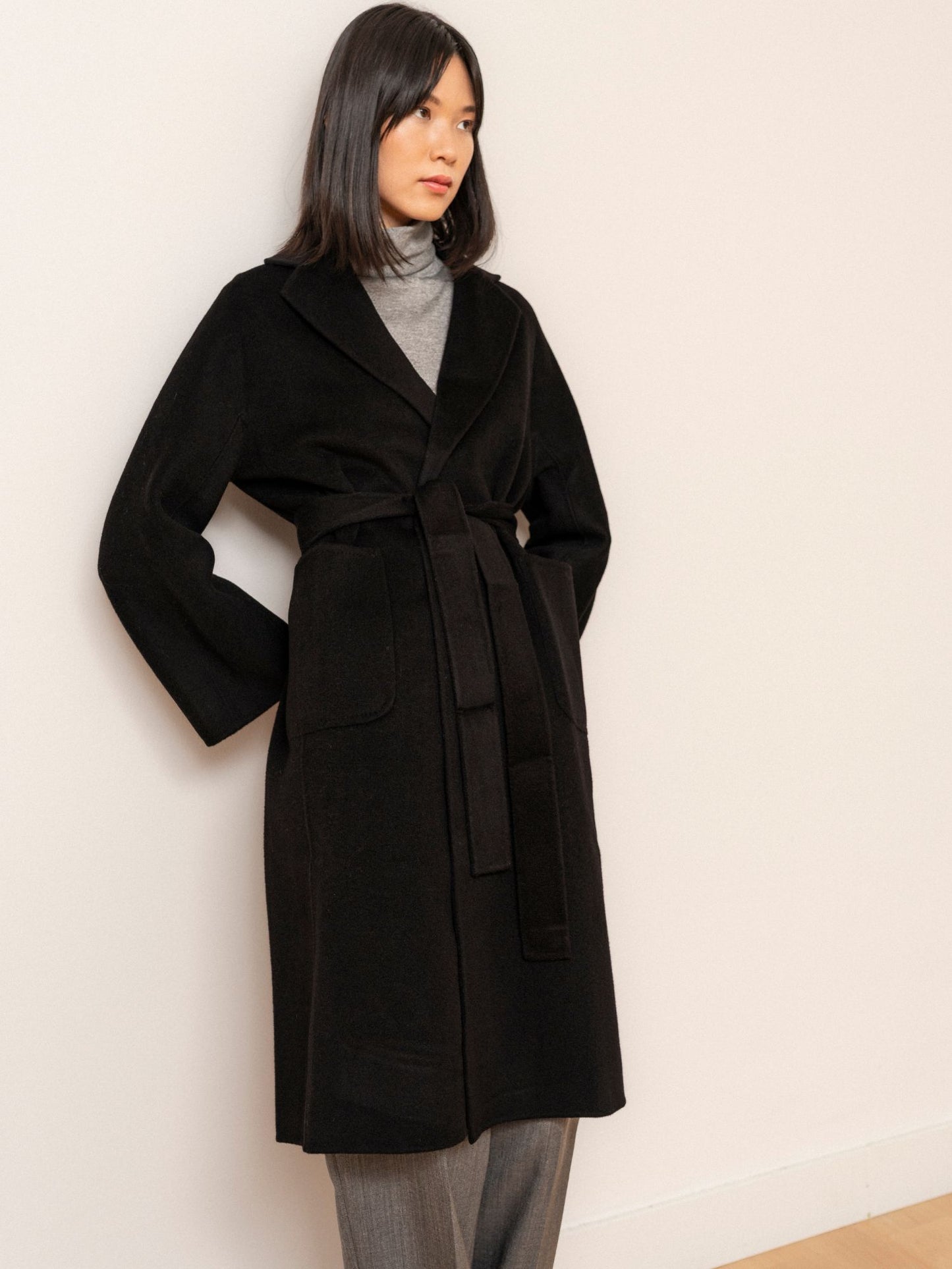 Angela cashmere coat