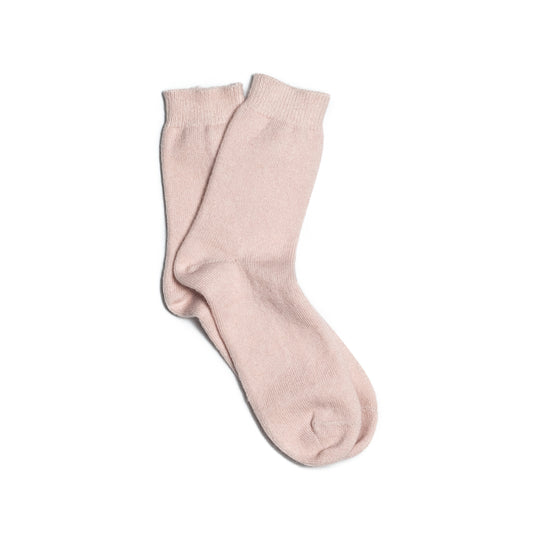 Calcetines de cashmere rosas