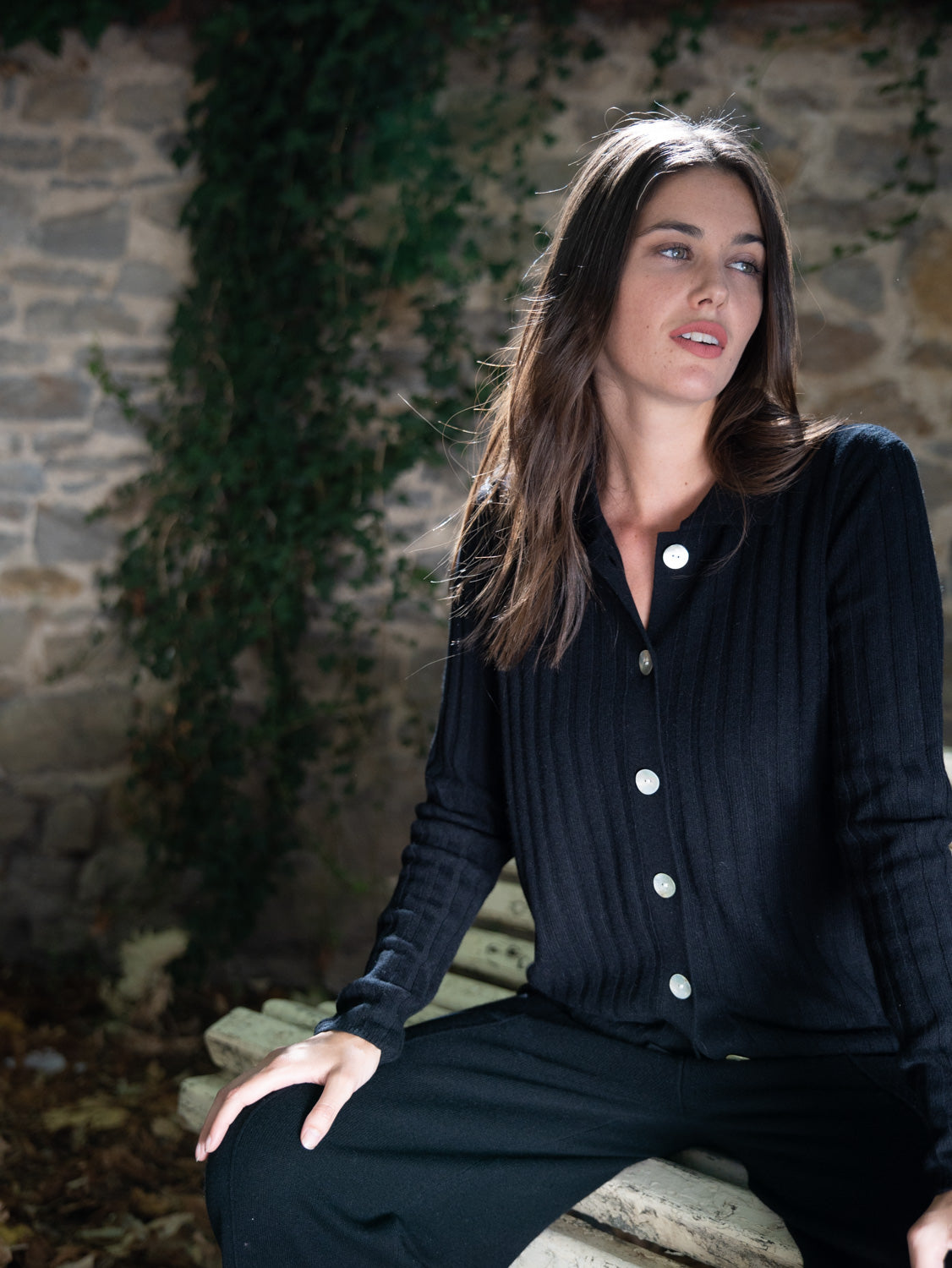 Cardigan Charlotte negro