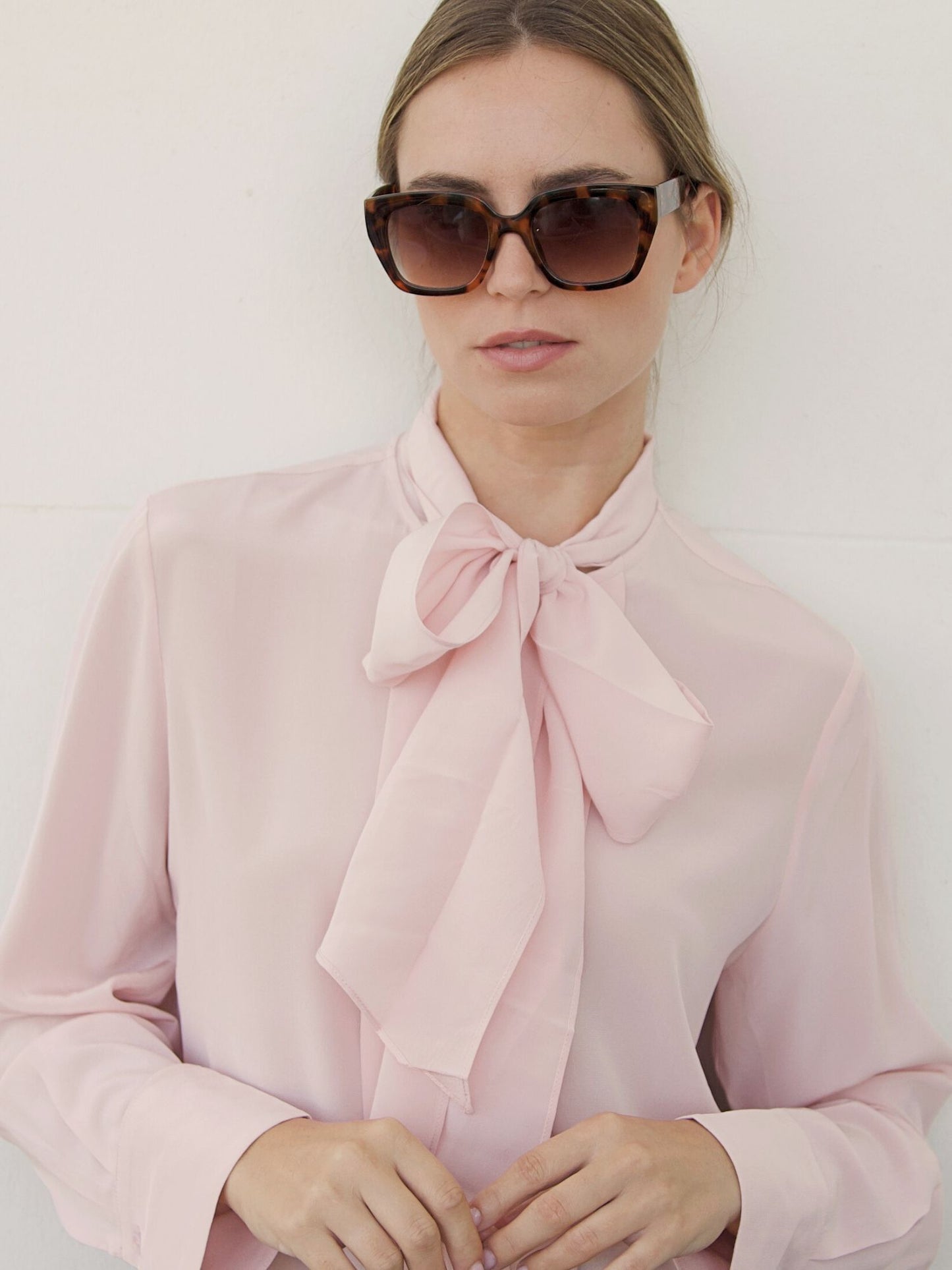Blusa Carmen rosa