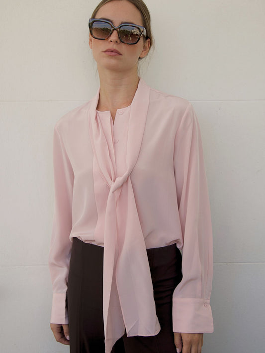 Blusa Carmen rosa