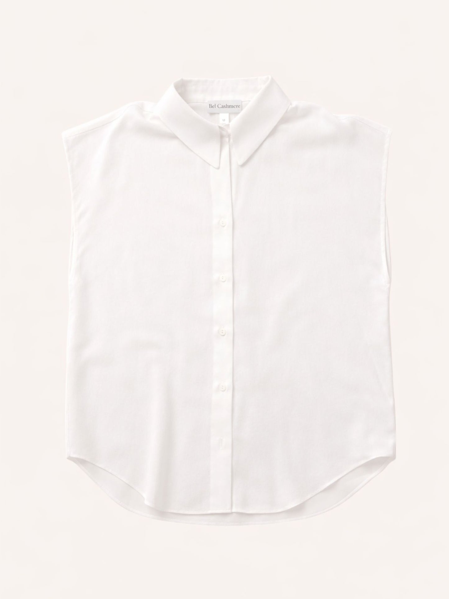 Bluse Flavia aus weißer Seide